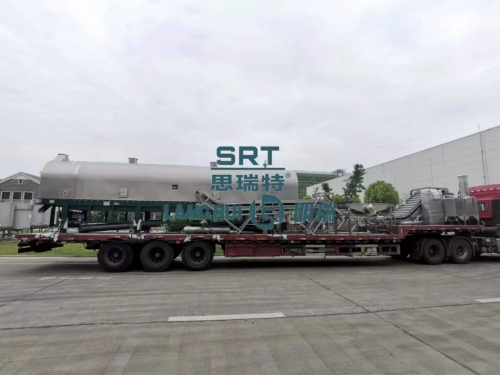 ​SRT瓜子、坚果自动炒制生产线分别发往东南和西北